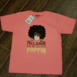 Melanin Been Poppin Youth Small